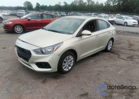 2018 Hyundai Accent Se z USA, uszkodzony, nr VIN 3KPC24A38JE027222